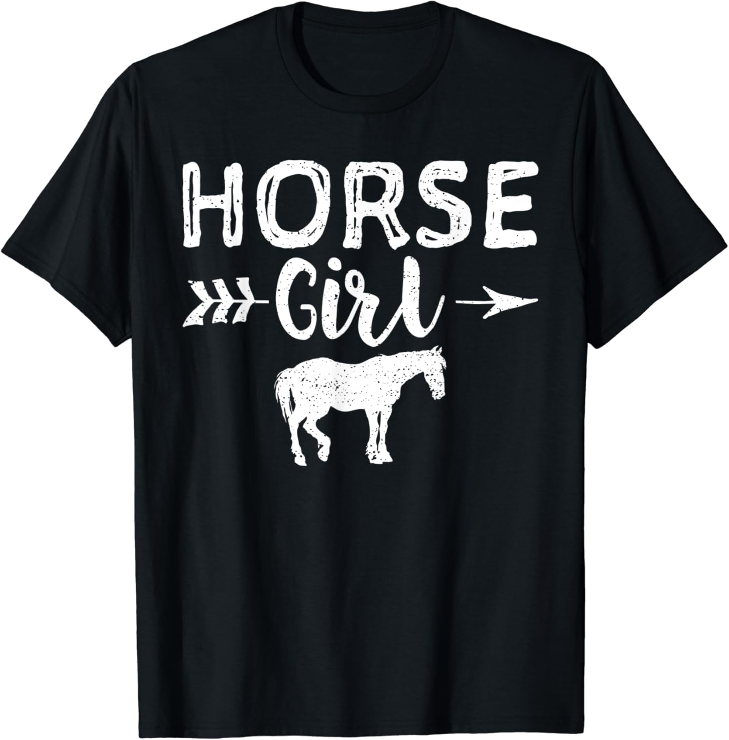 Horse Girl Horses TShirt Amazon.co.uk Clothing